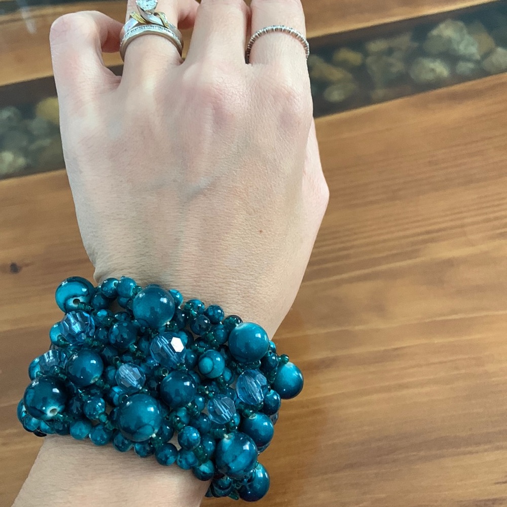 Cute wide bracelet